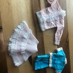 Vintage Tammy doll by IDEAL  1962  lot of 3 pieces of clothing GVC